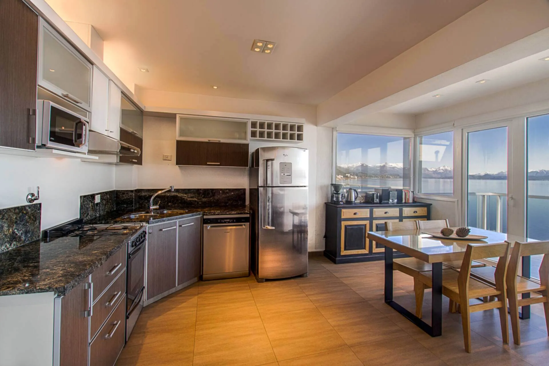 Cocina departamento Premium