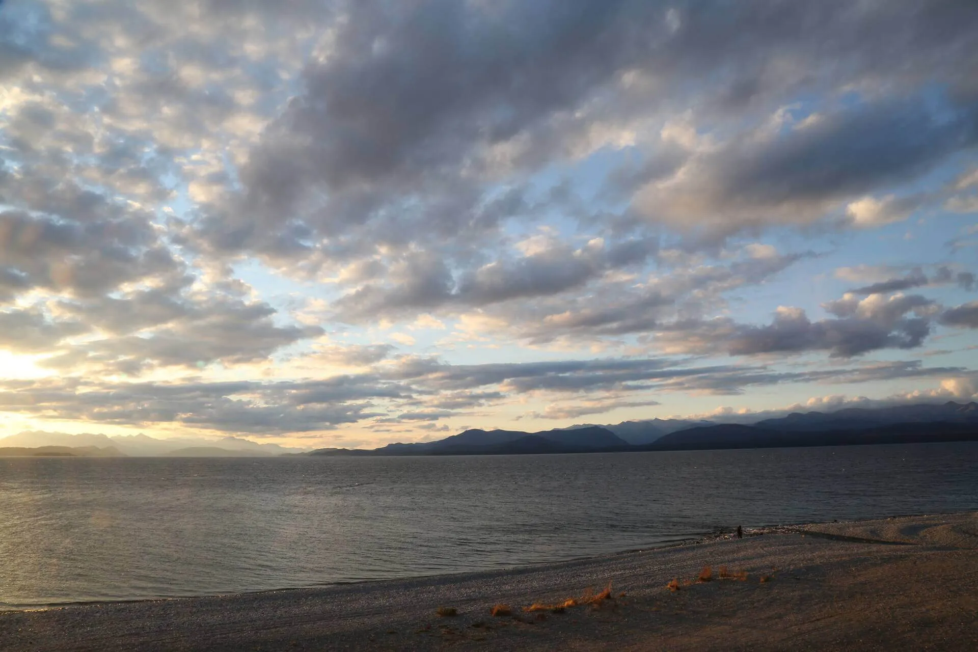 Vista al Atardecer desde el Depto Romance