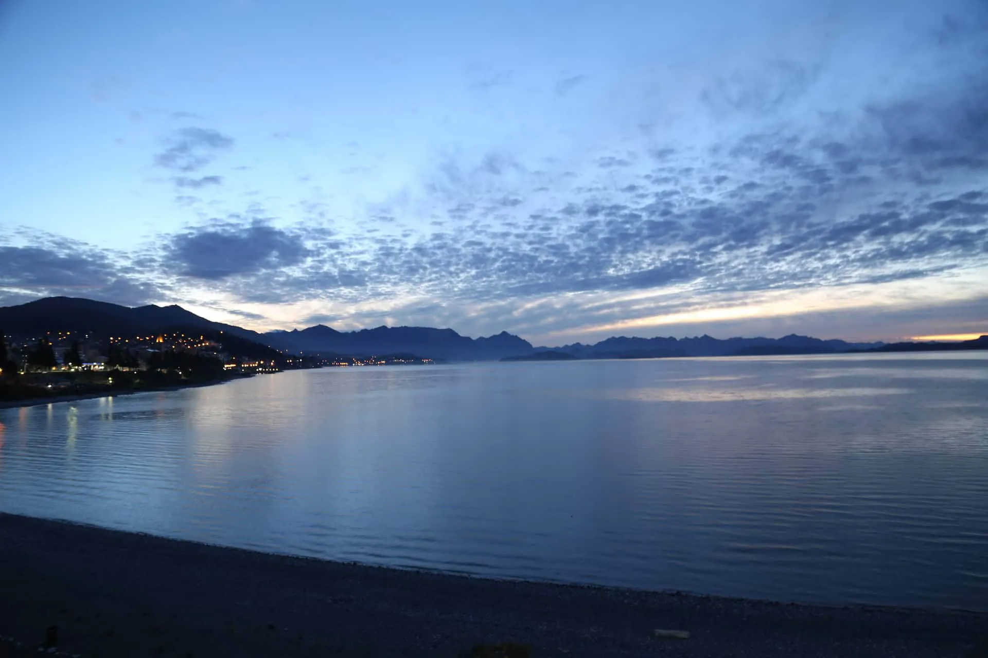 Vista al lago desde el Depto Michel