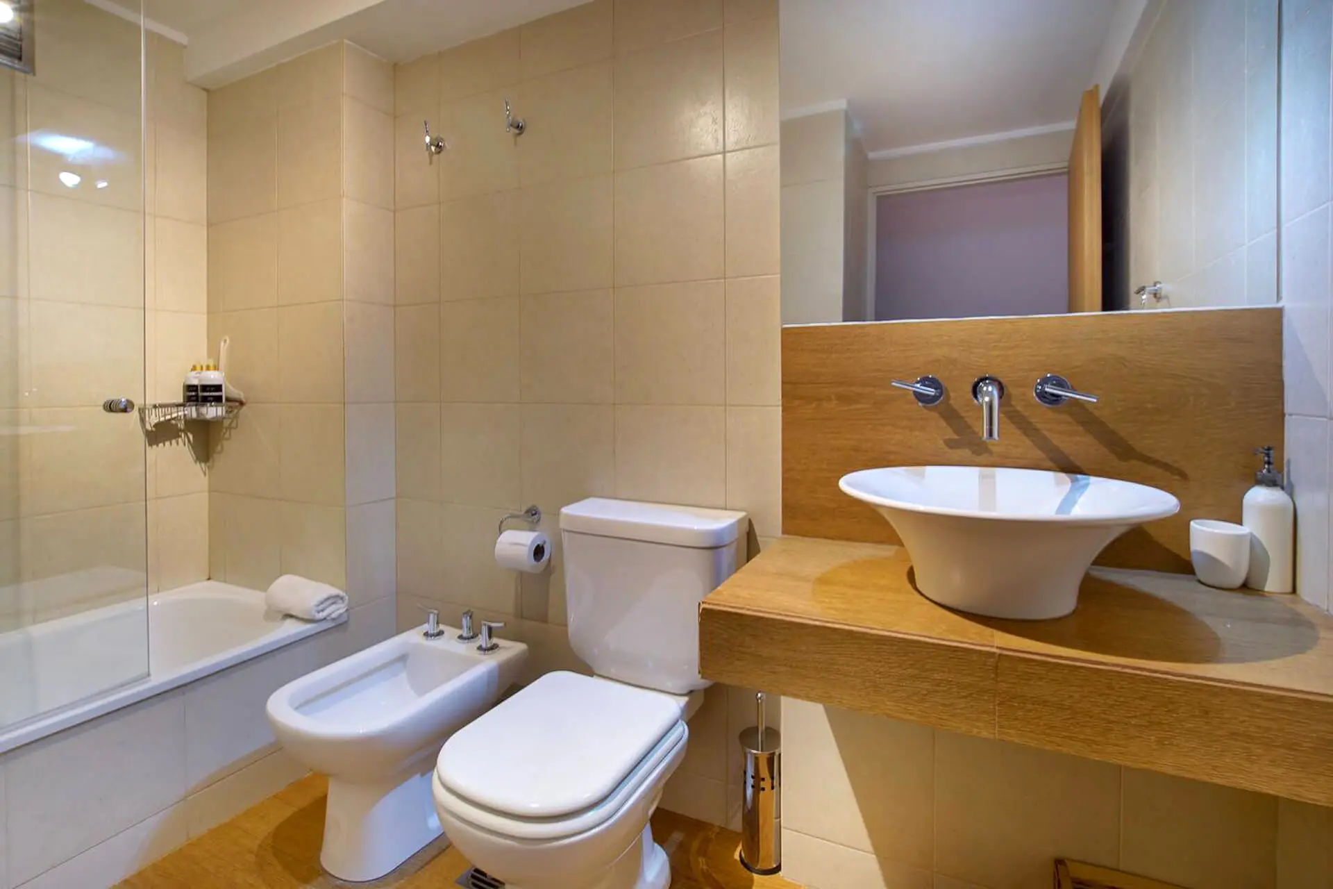 Cuarto de baño Terrazas Bariloche