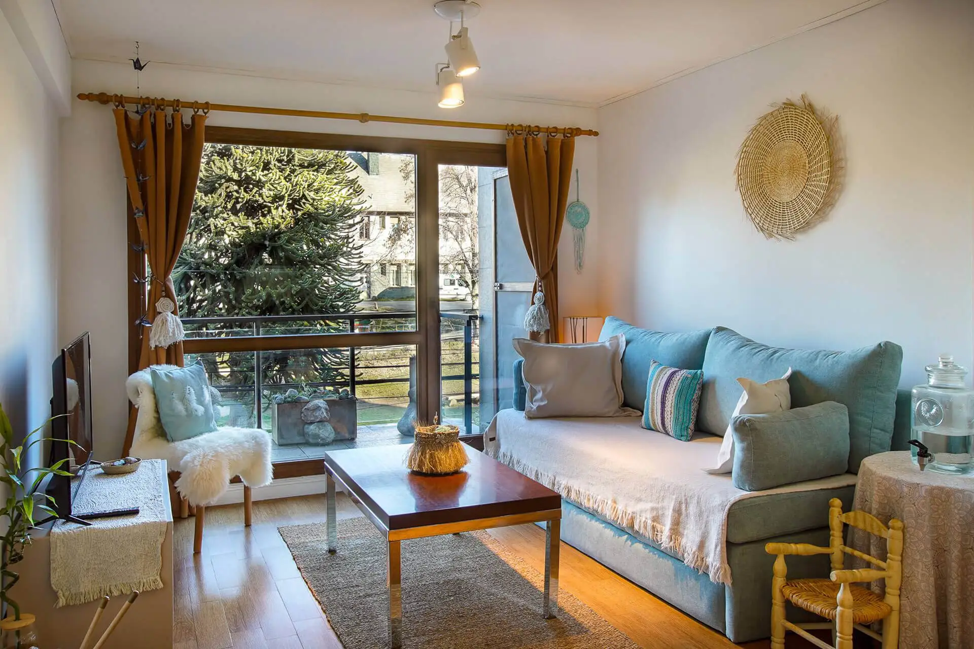 Living Depto Duplex Edificio Terrazas