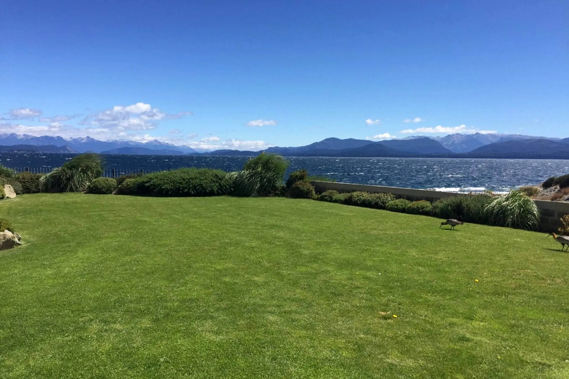 Vista Cordillera de los Andes desde el Exterior edificio Ollagua
