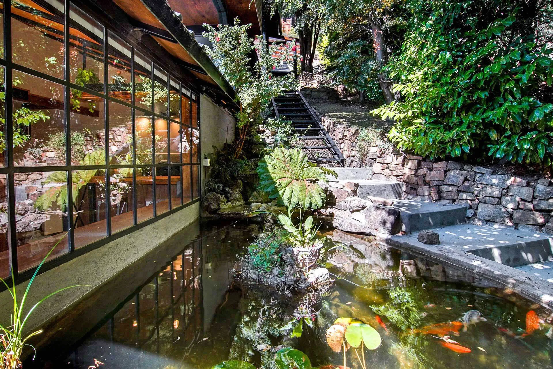 Jardín Casa de Los Peces