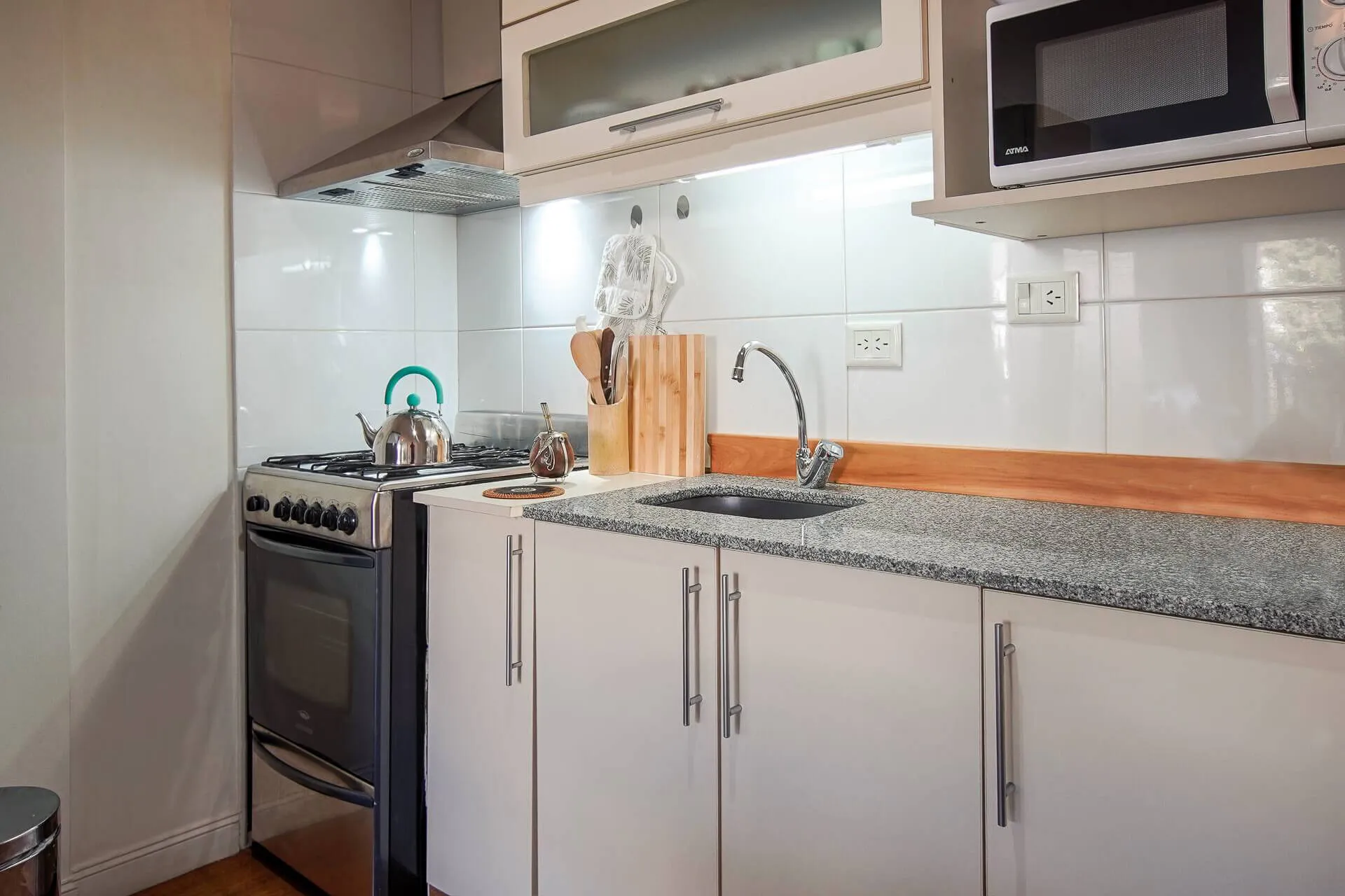 Cozinha do apartamento Dúplex