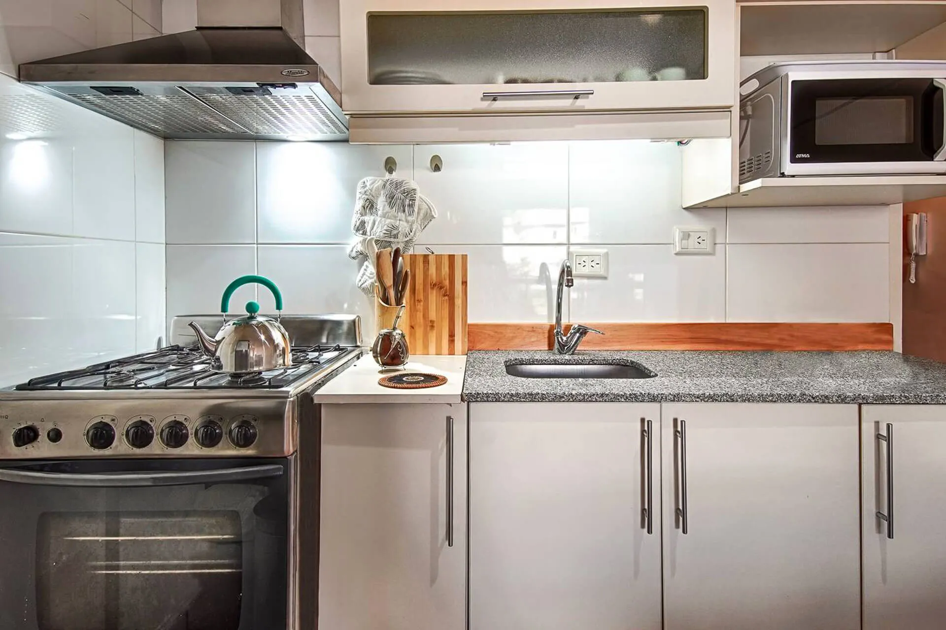Cozinha do apartamento Dúplex