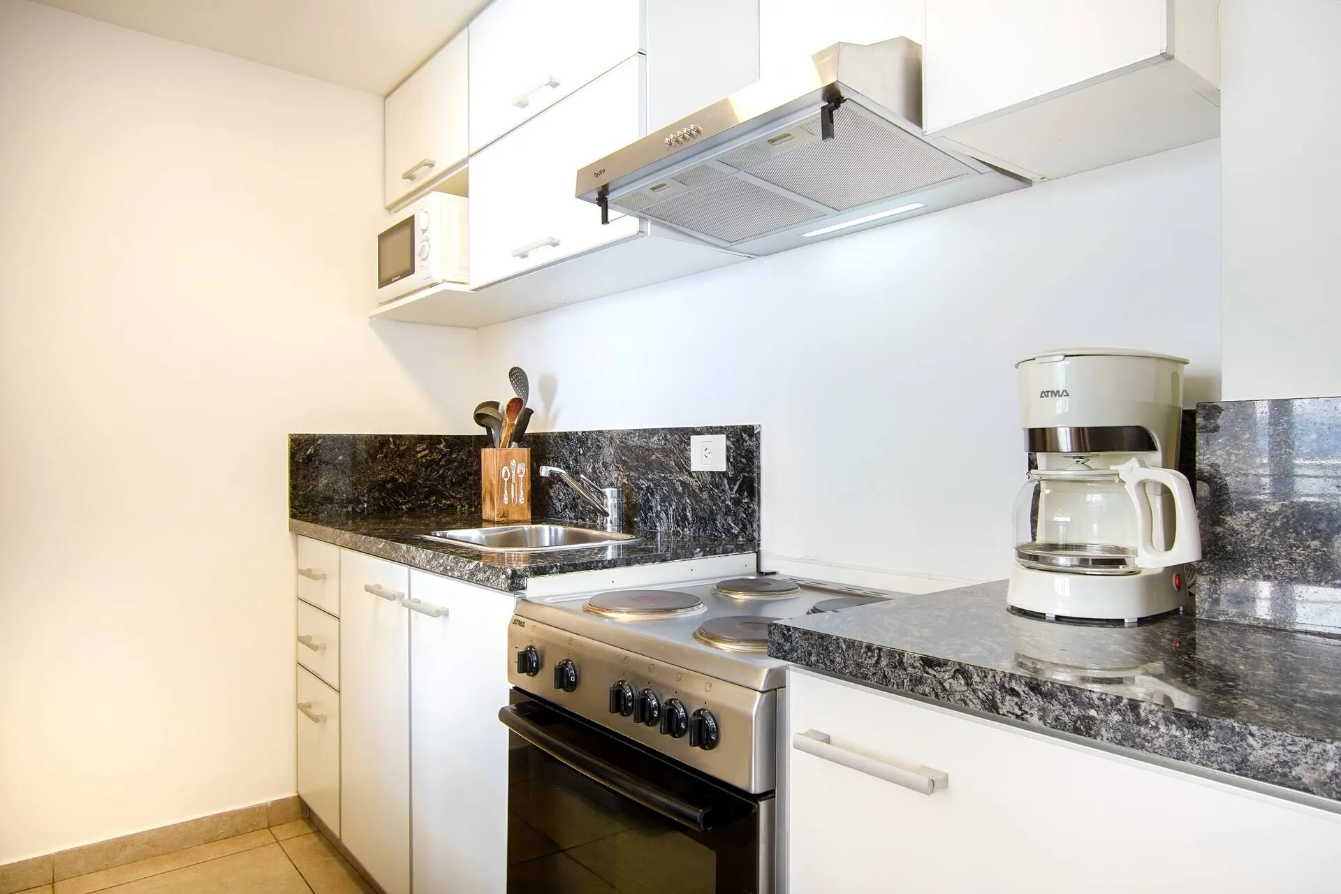 Cozinha do apartamento ROMANCE