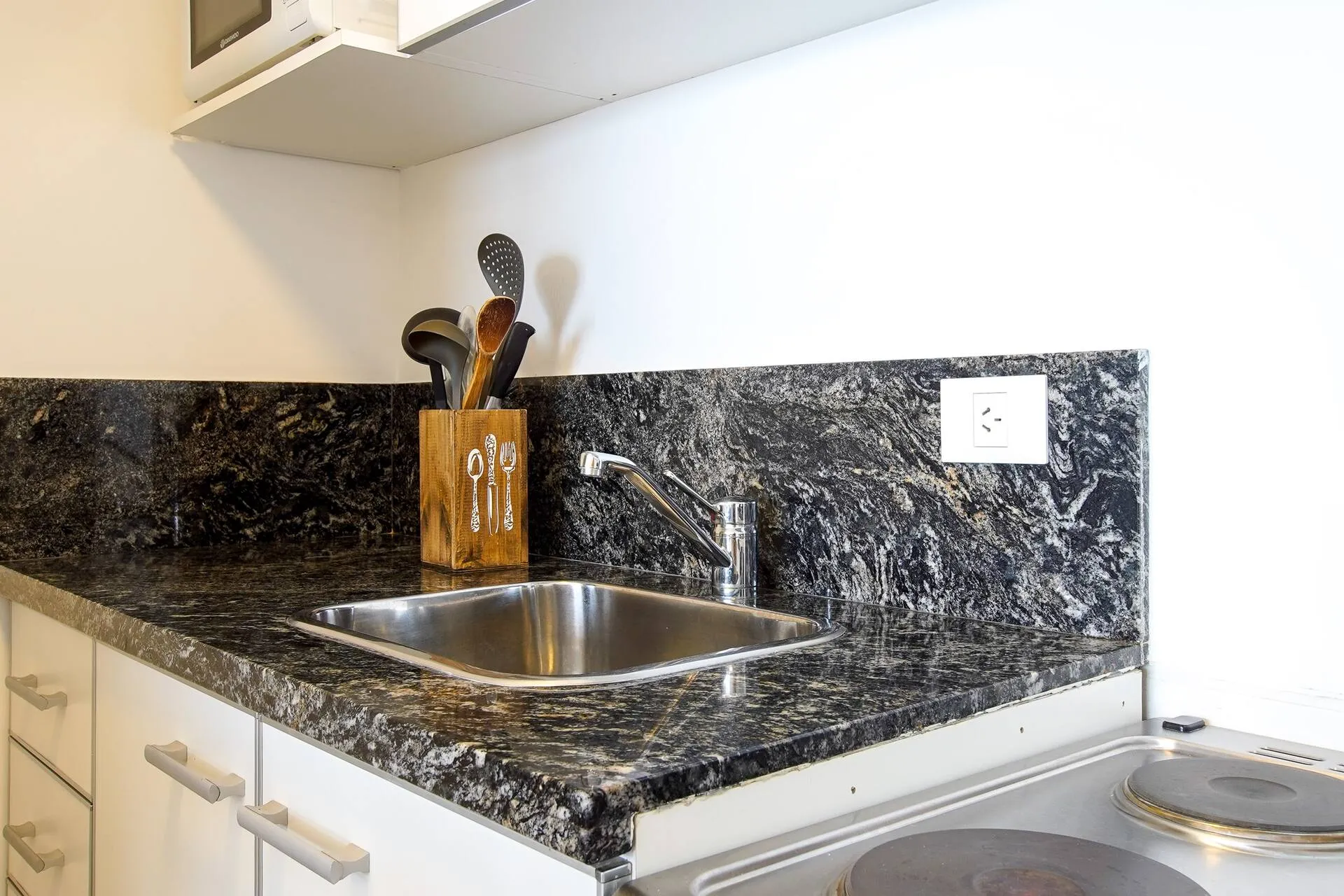 Cozinha do apartamento ROMANCE
