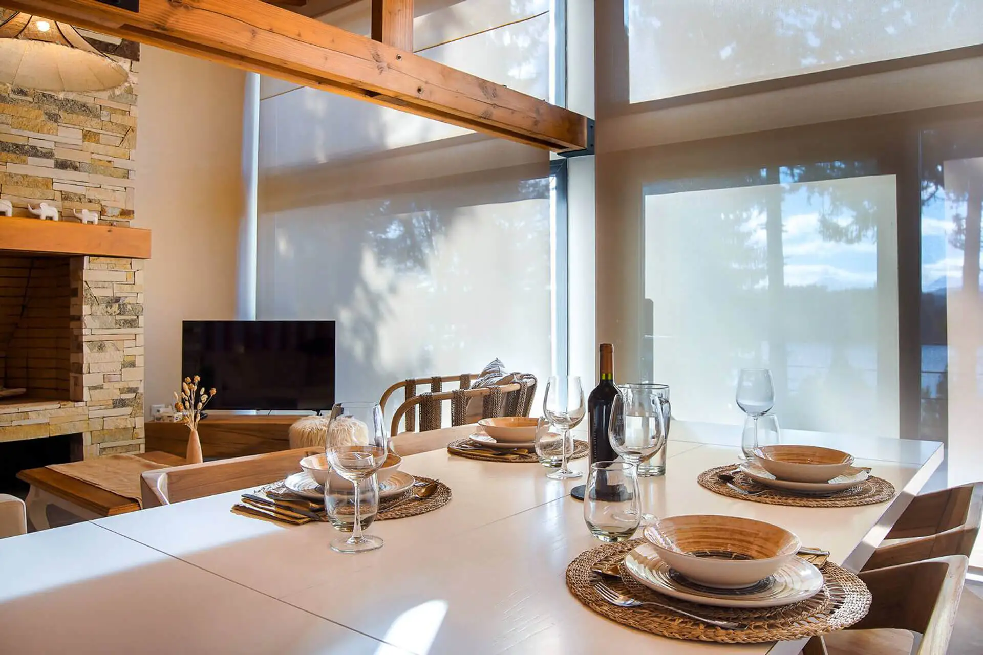 Sala de jantar da Casa Alta Vista