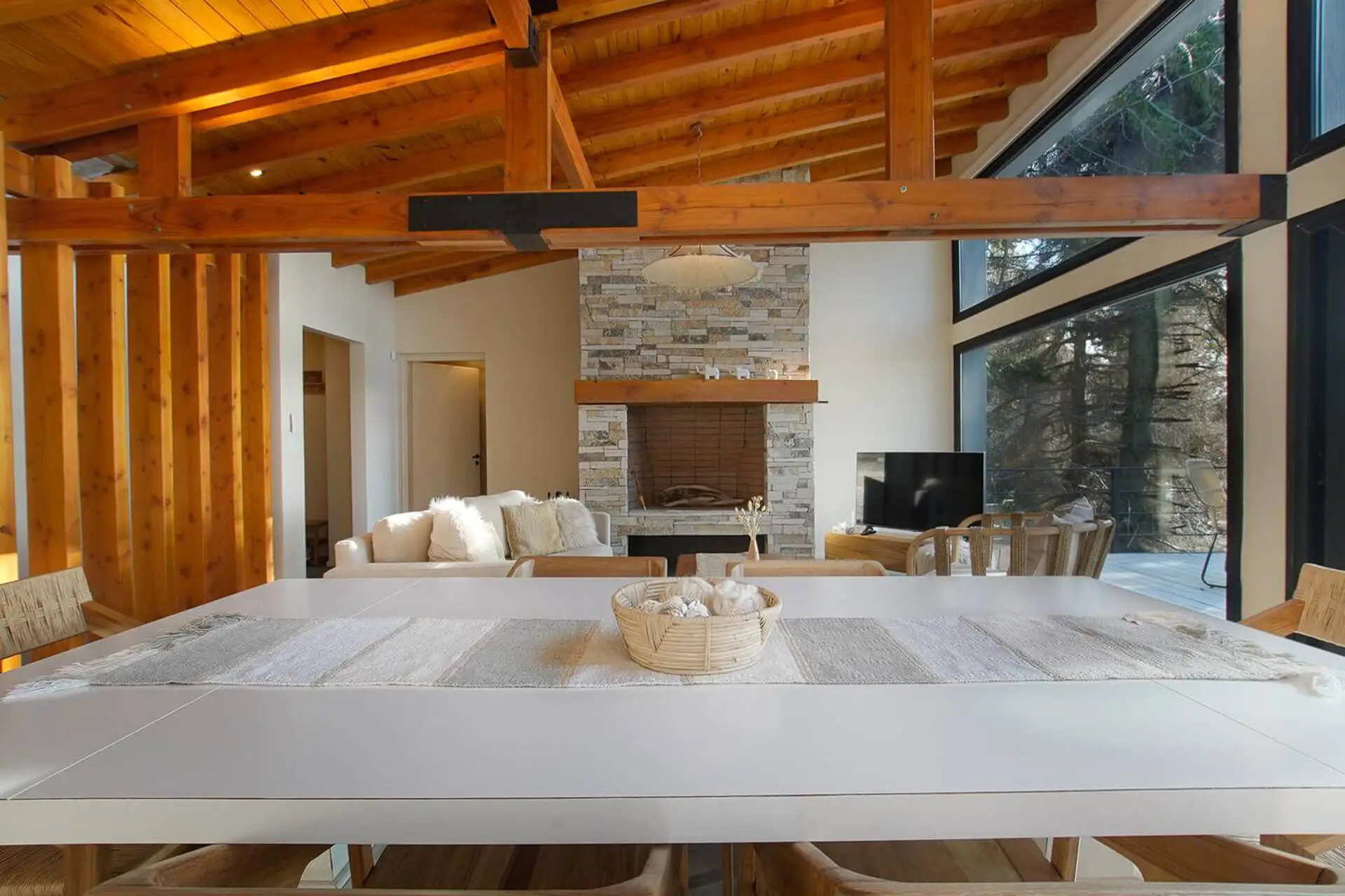 Sala de jantar da Casa Alta Vista
