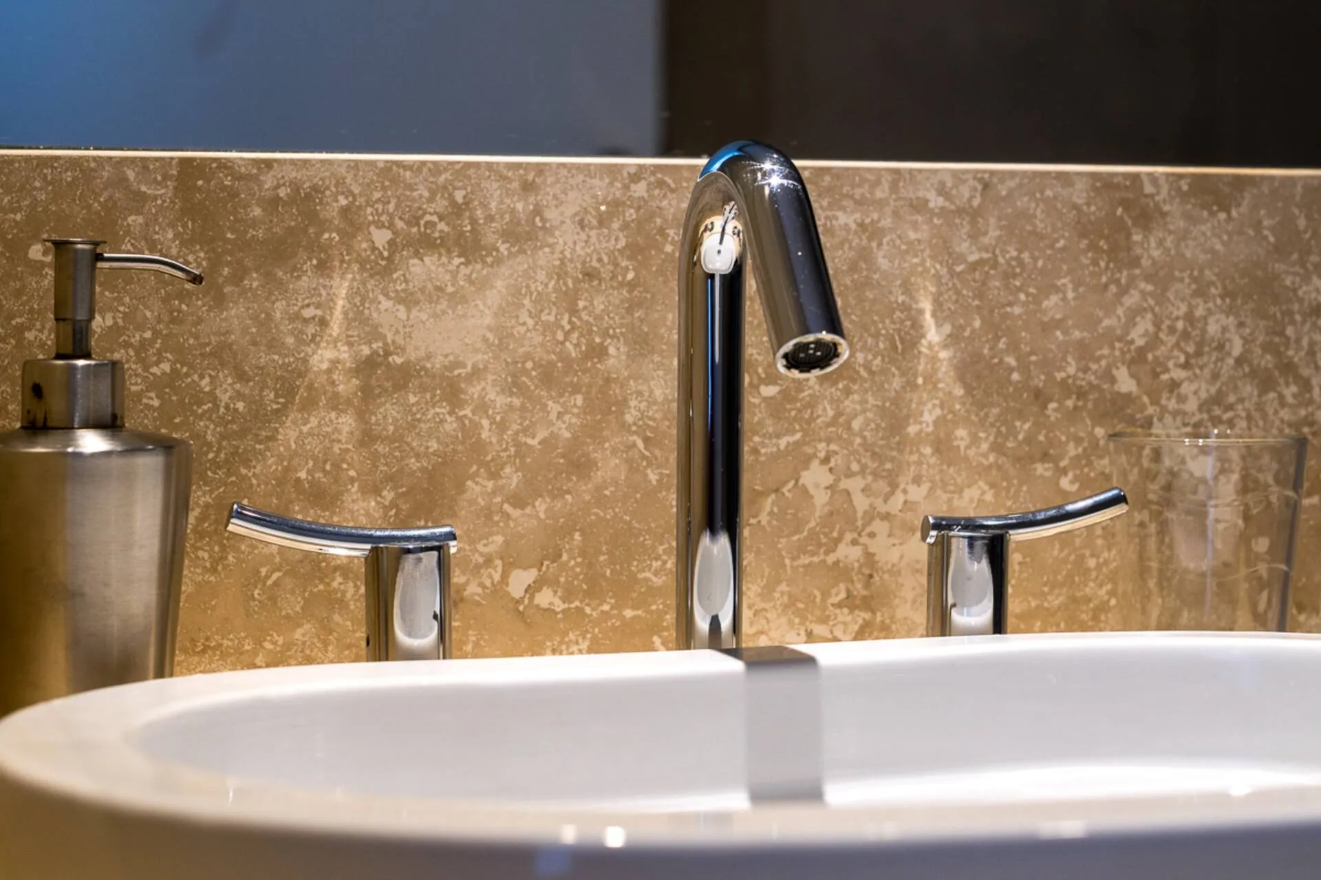 Banheiro do apartamento DELUXE