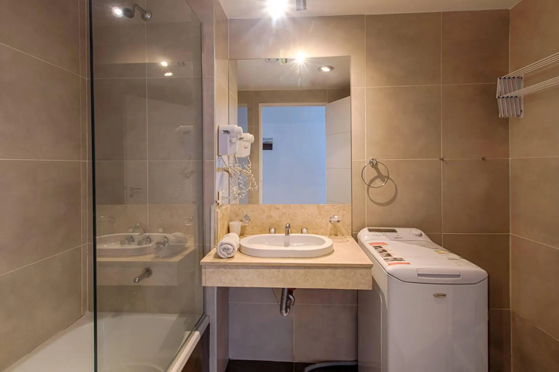 Banheiro do apartamento Océan