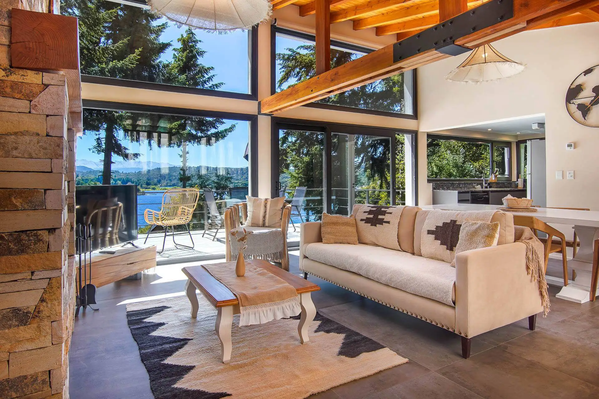 Sala de estar da Casa Alta Vista