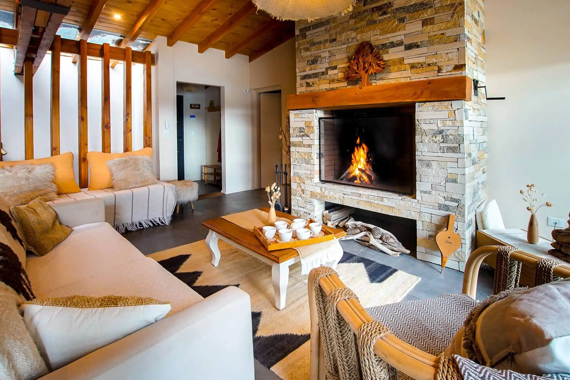 Sala de estar da Casa Alta Vista