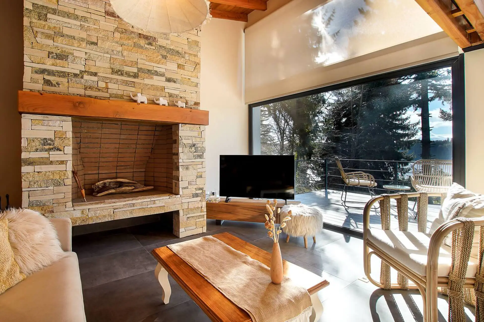 Sala de estar da Casa Alta Vista