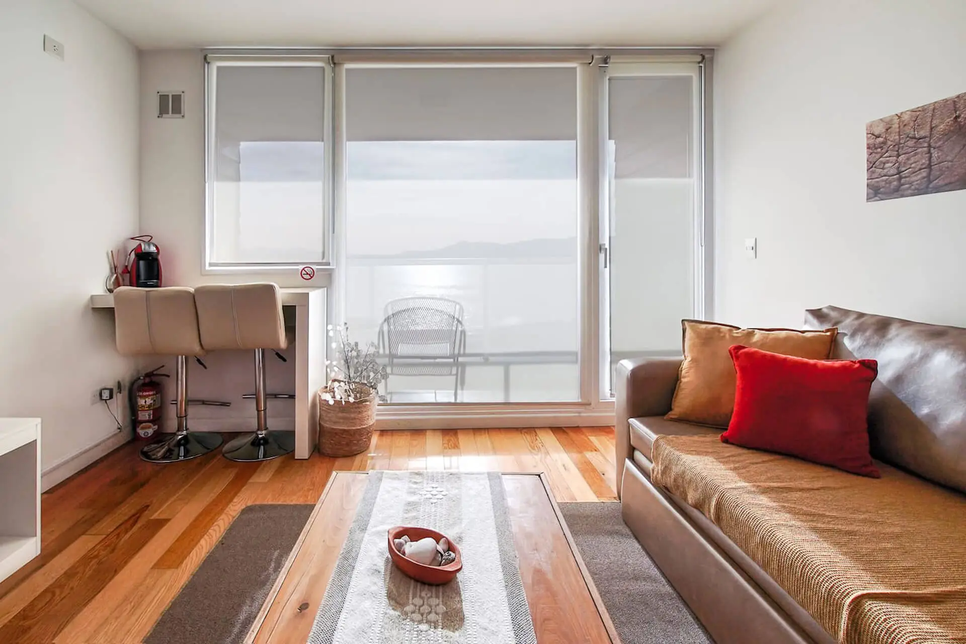 Sala de estar do apartamento TIERRA