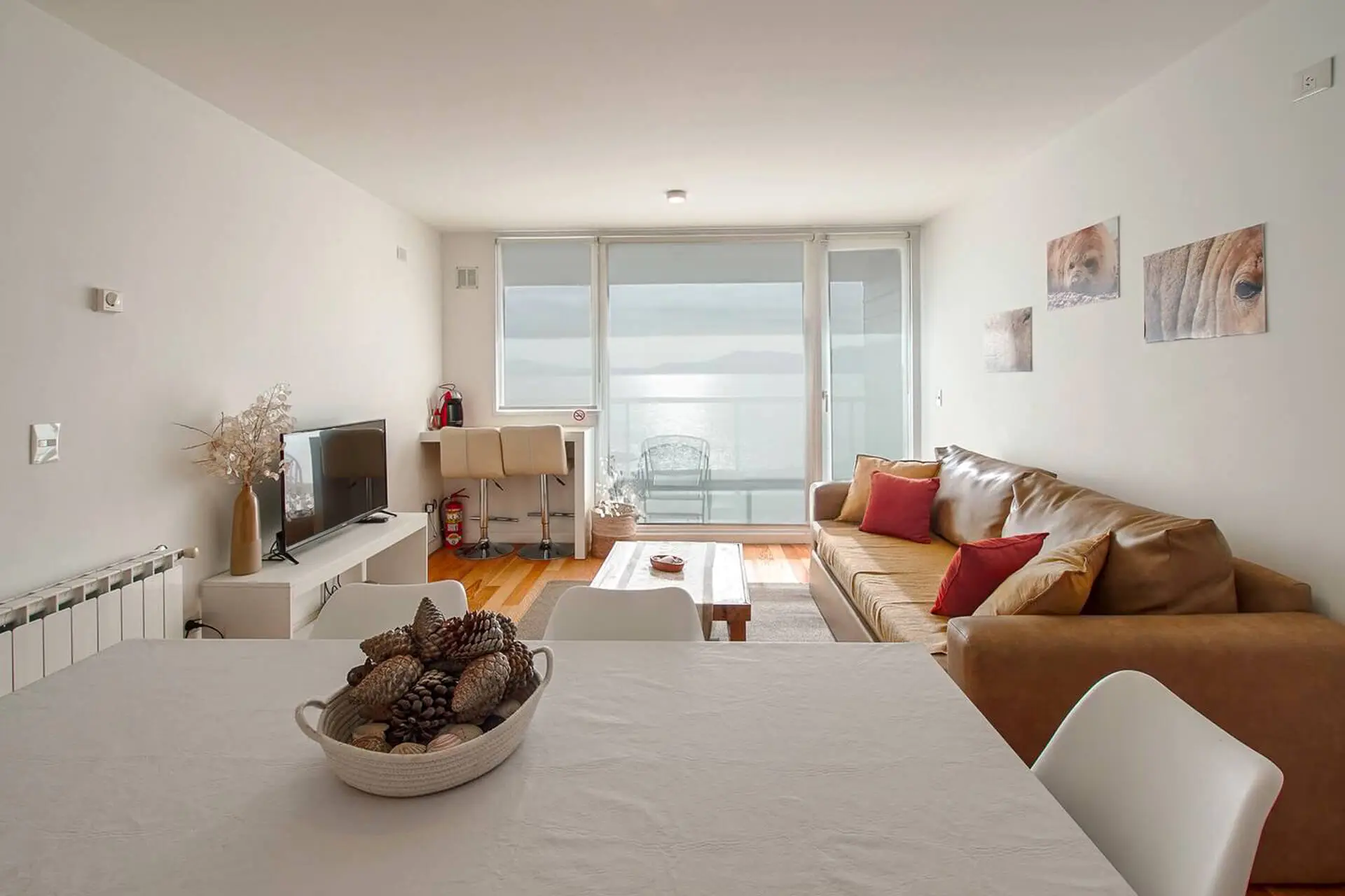 Sala de estar do apartamento TIERRA