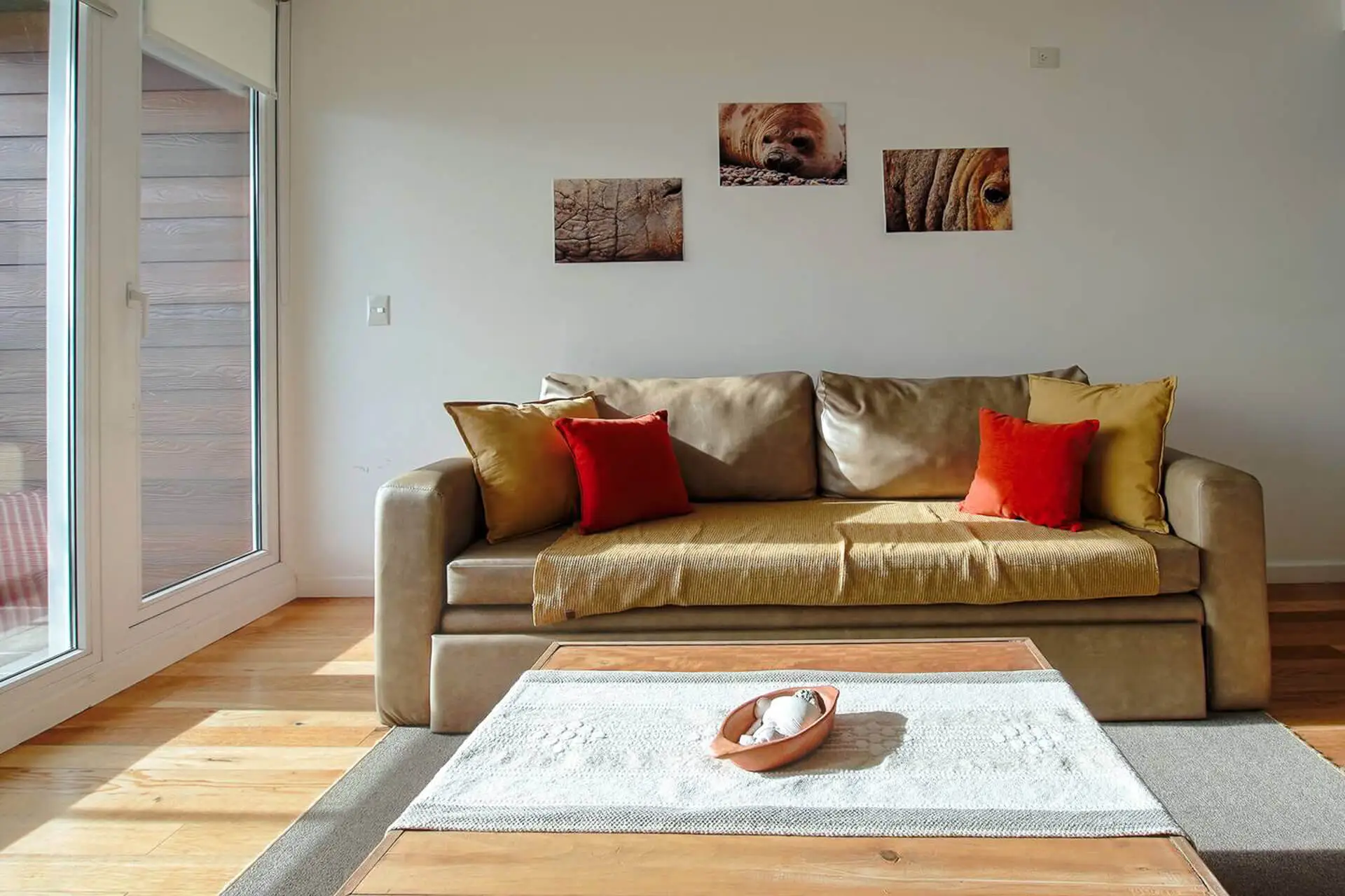 Sala de estar do apartamento TIERRA